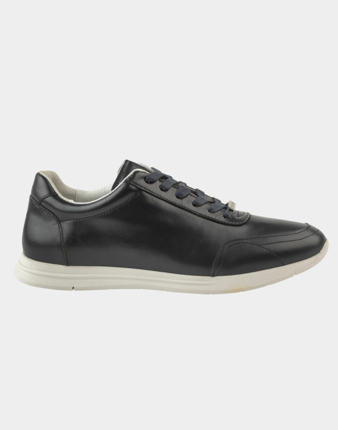 Blue navy leather Sneaker