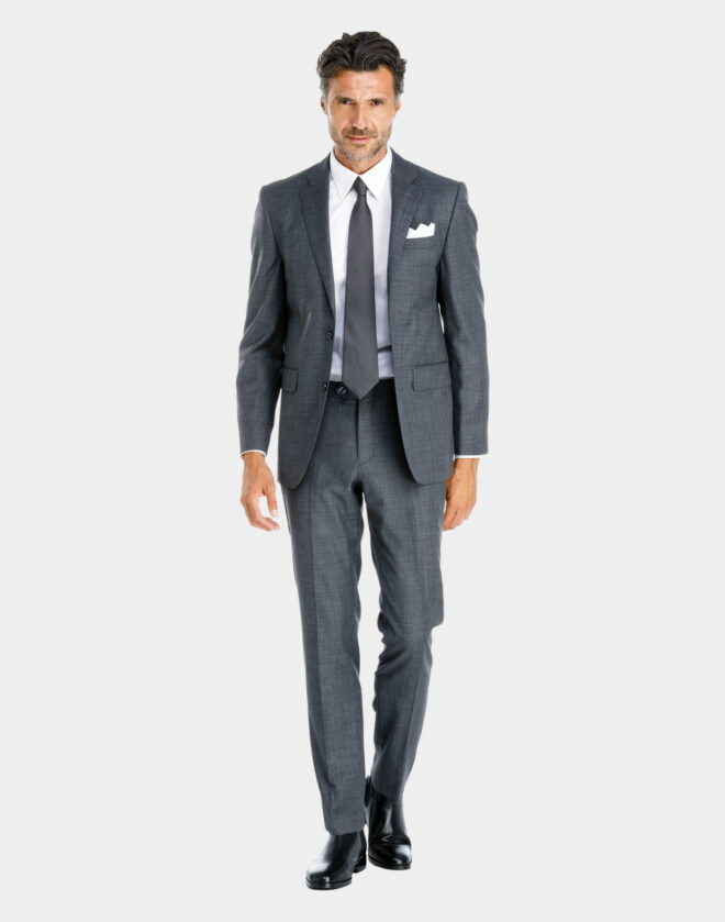Dark Grey Roma grisaille suit