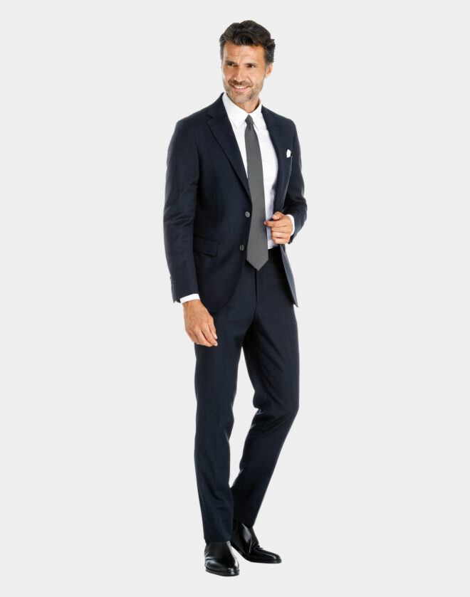 Dark gray Rome single breasted suit