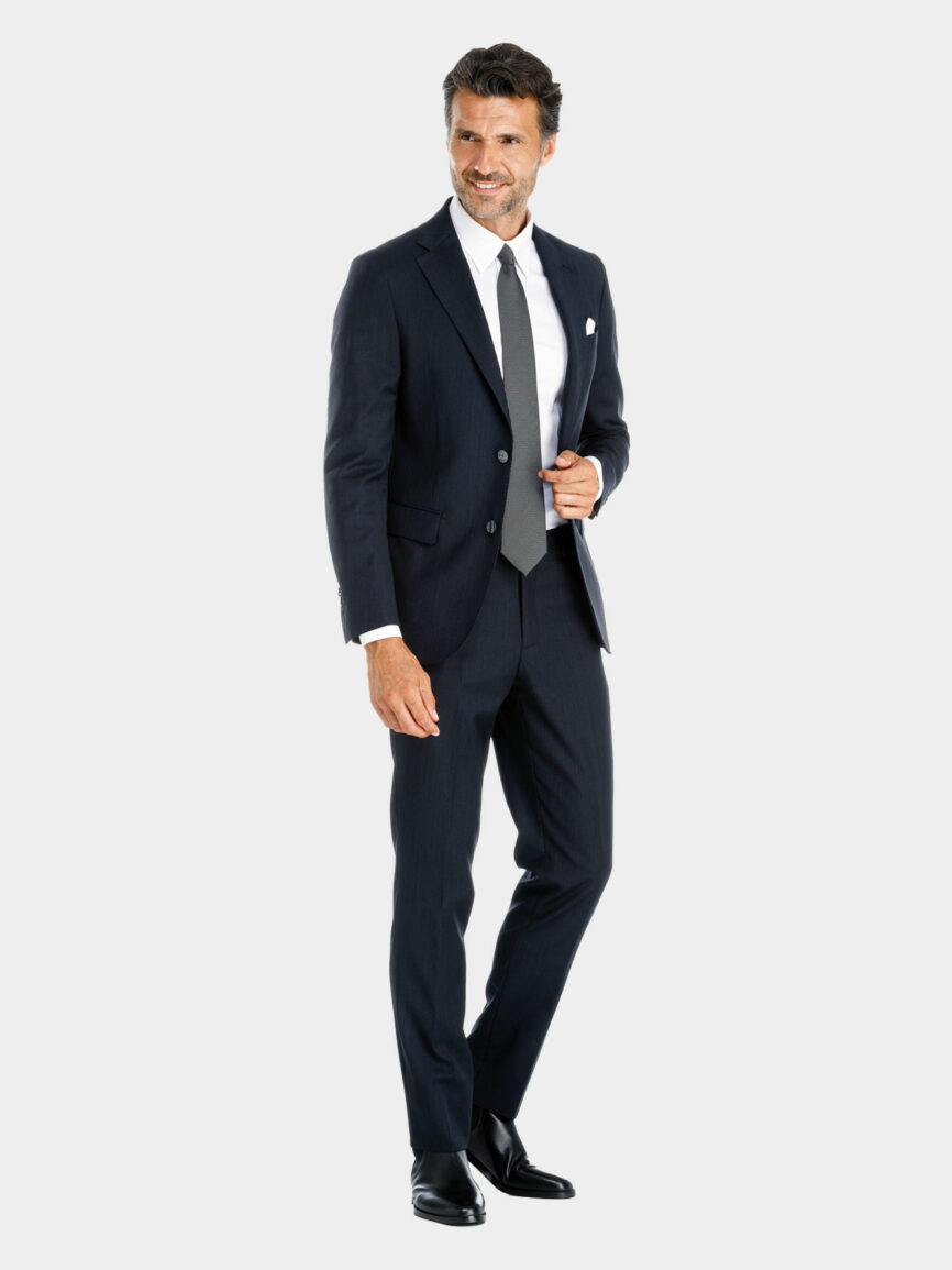 Dark gray Rome single breasted suit