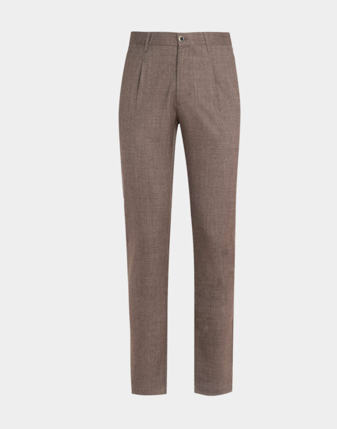 Catania stretch flannel trouser