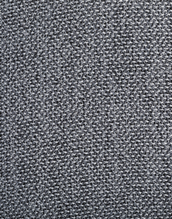 Bologna single-breasted jacket in gray hopsak fabric