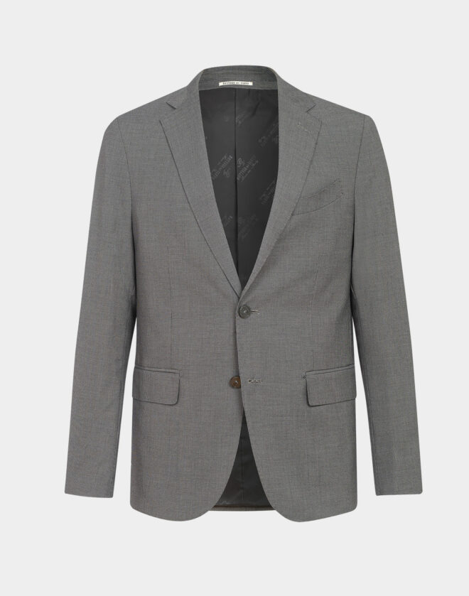 Gray pattern Rome single breasted suit