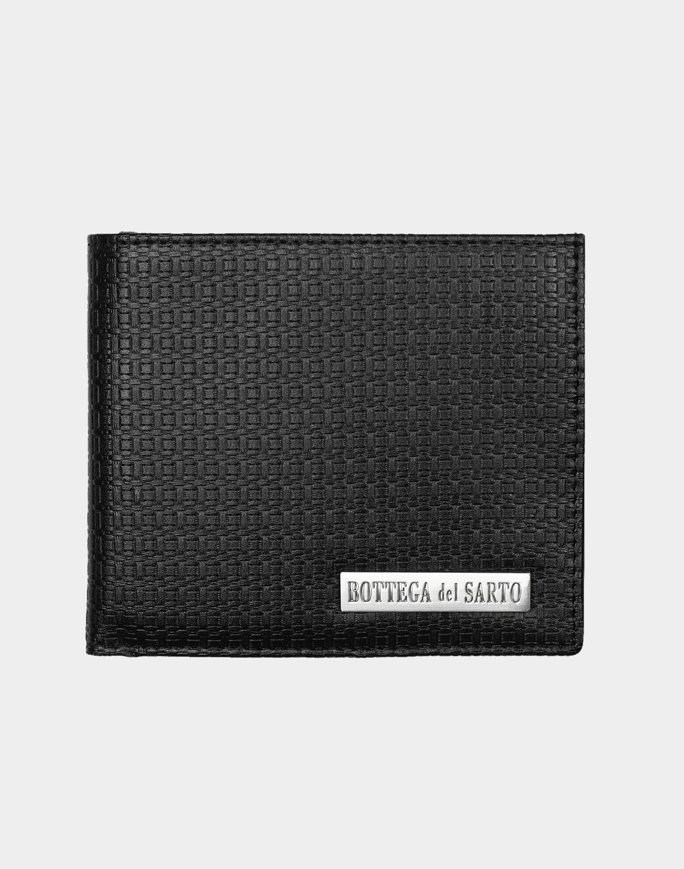 Black Printed Wallet - Bottega Del Sarto