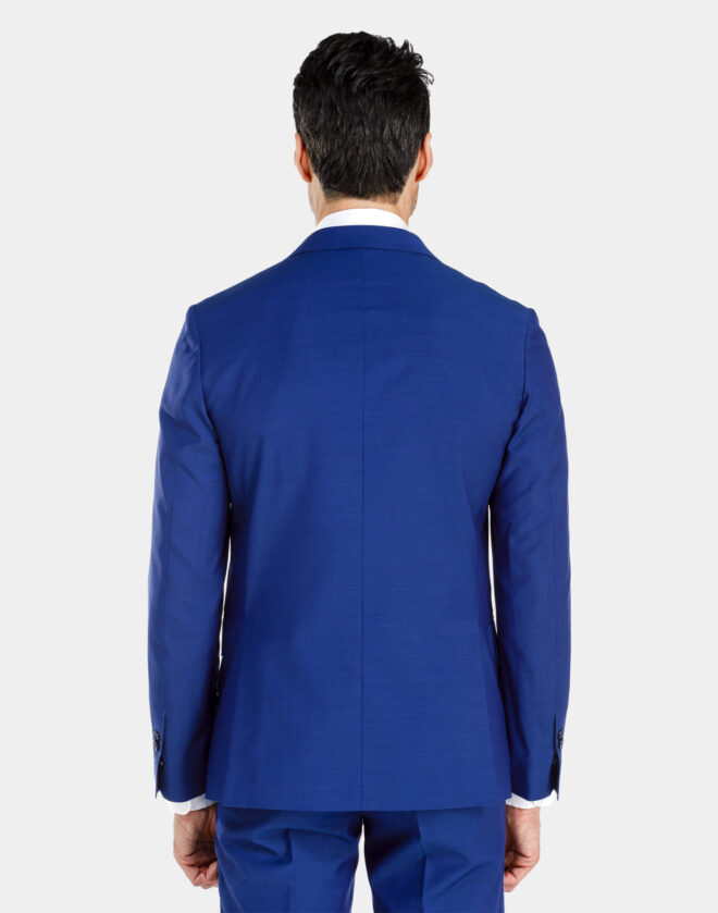 Electric blue Single-breasted Roma suit