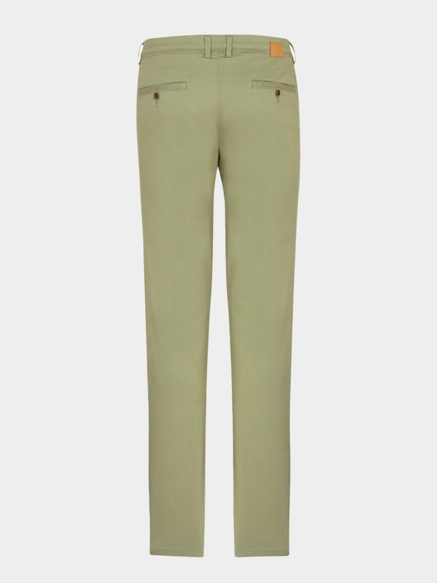Pantalone Taormina Chino in cotone Canneté elasticizzato