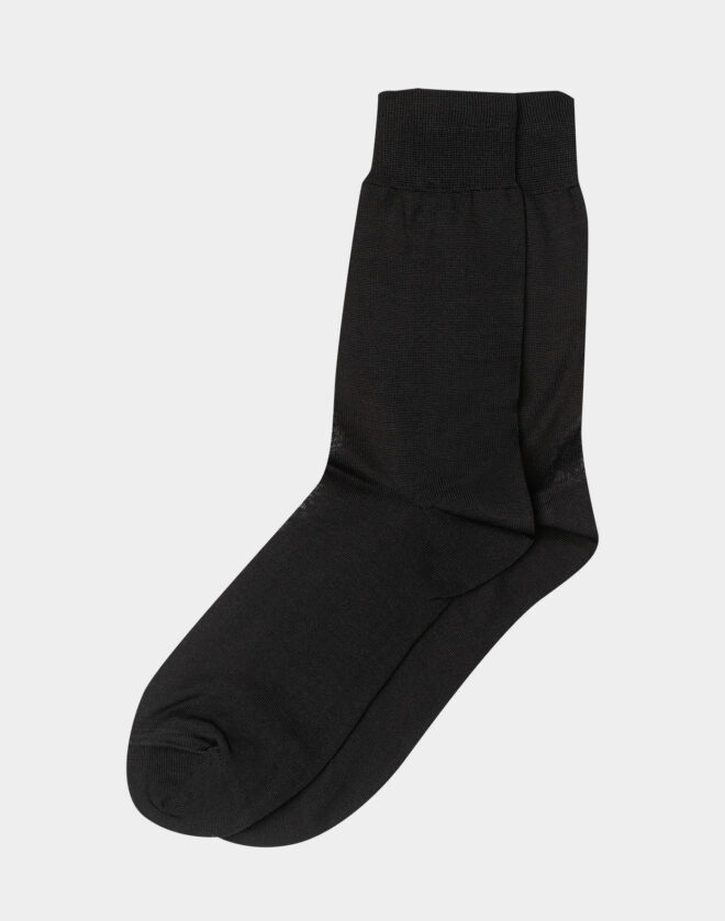 Extra fine shaved cotton short socks